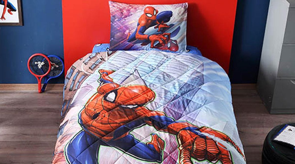 LİSANSLI SPİDERMAN TEK KİŞİLİK SETİ FİYATI Vivense