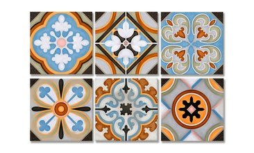 TİNK MOROCCAN 20X20 CM DESENLİ PVC KARO