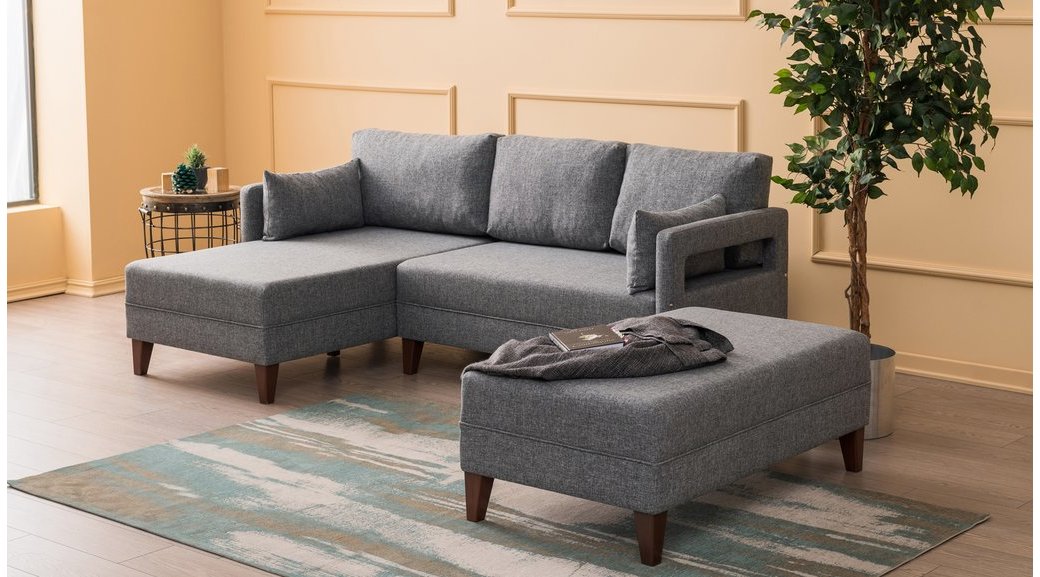 Comfort Mini Kose Koltuk Puflu Sag Kose Fiyati Vivense
