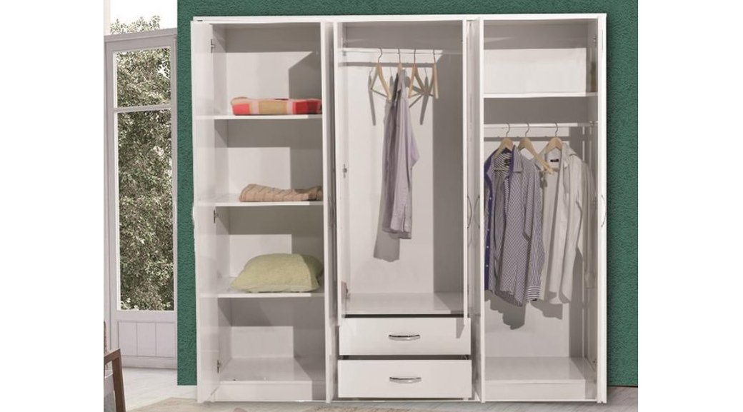 Ricon 6 Kapili 2 Cekmeceli Gardirop Fiyati Vivense