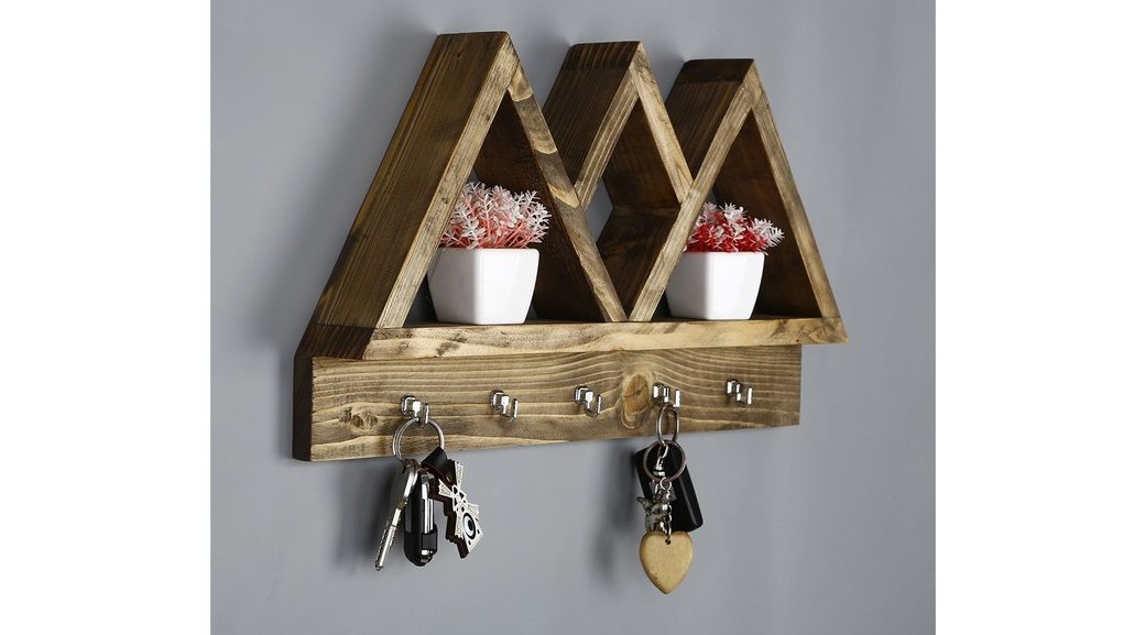 dogal ahsap anahtarlik raf fiyati vivense