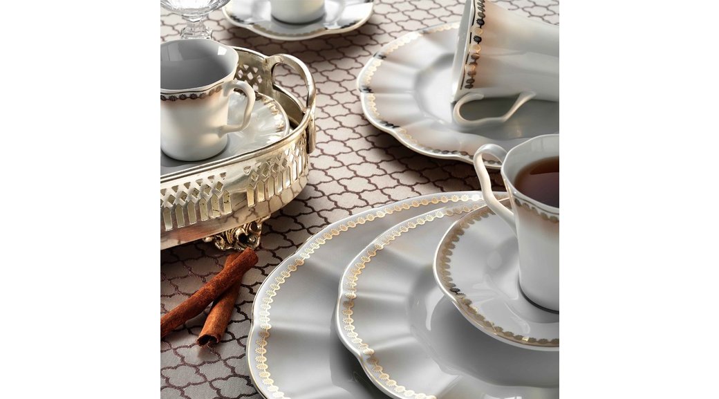 Kutahya Porselen Nil 83 Parca 62741 Dekor Yemek Takimi Fiyati Vivense