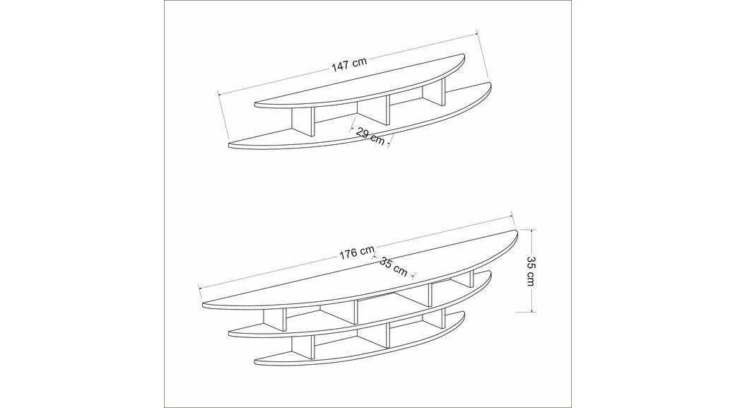 Alvino Duvara Monte Tv Unitesi Fiyati Vivense