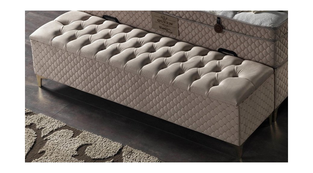 Queen Sandikli Puf 120 Cm Fiyati Vivense