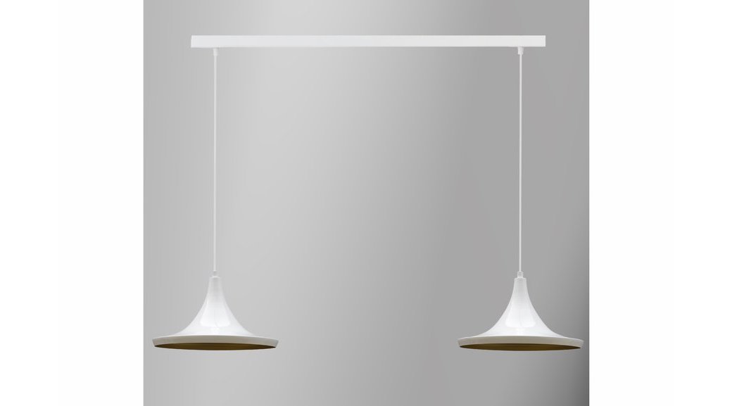 Bamyum Ikili Genis Beyaz Sarkit Avize Fiyati Vivense