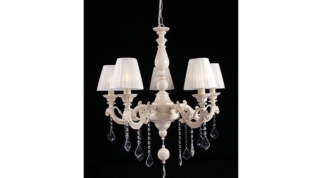Sassari Ledli 45cm Kristal Tasli Avize