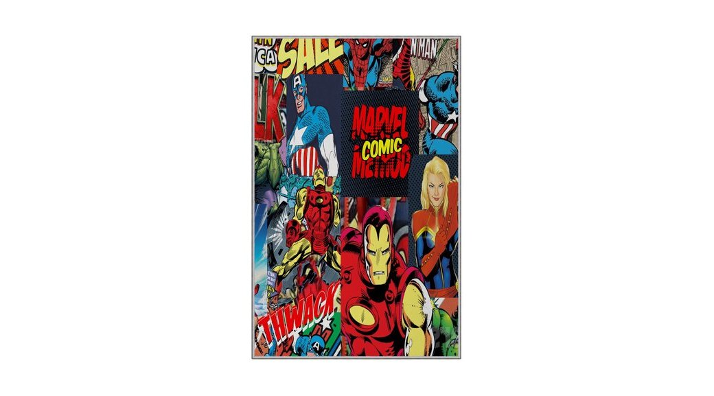 marvel comic motifli hali 60x100 fiyati vivense