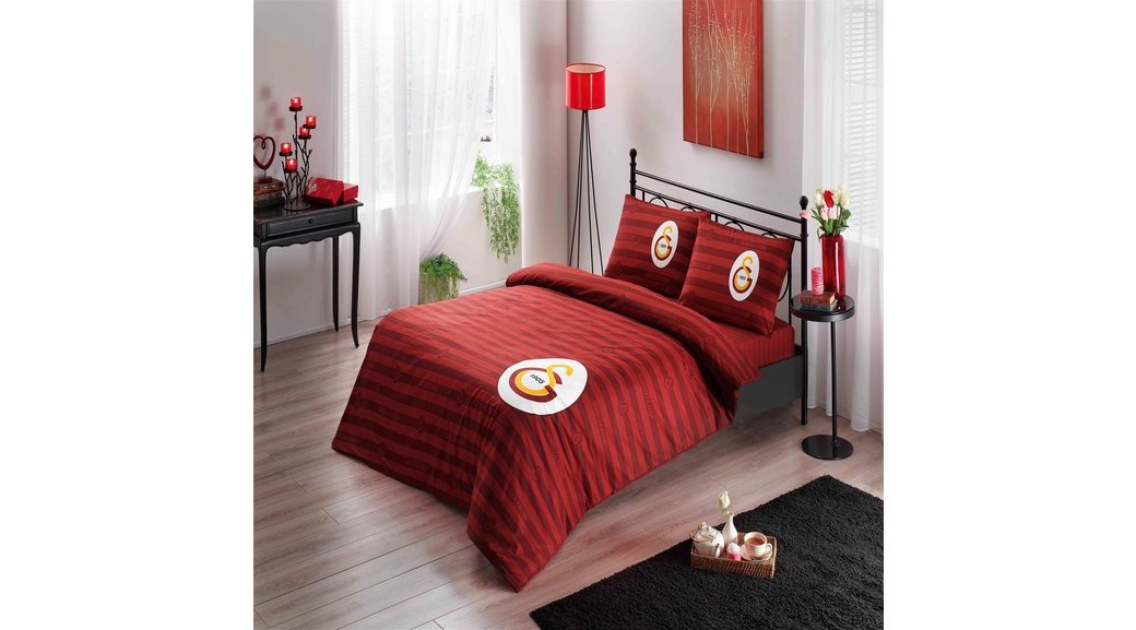 Lisansli Cift Kisilik Galatasaray Elegant Nevresim Takimi Fiyati Vivense