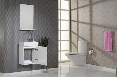 MİNİ HİLTON BANYO DOLAP TAKIMI 45LİK BEYAZ