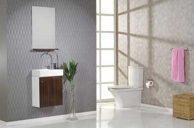 MİNİ HİLTON BANYO DOLAP TAKIMI 45LİK BEYAZ