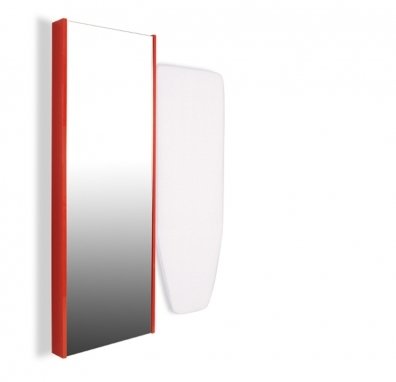 BY SOLVO BOY AYNALI ÜTÜ MASASI KIRMIZI