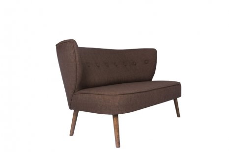 BRENTWOOD LOVESEAT İKİLİ KANEPE  KAHVE