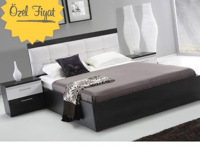 PATARA LAREX SİYAH YATAK ODASI TAKIMI