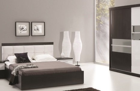 PATARA LAREX SİYAH YATAK ODASI TAKIMI