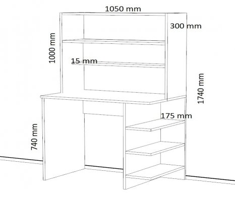 MARKEN ÇALIŞMA MASASI 105 CM