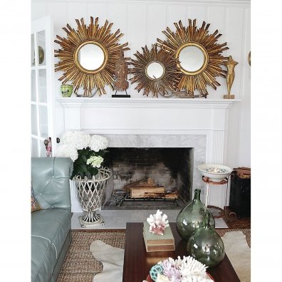 GÜNEŞ TEMALI MDF AYNA