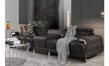 SALSA VİP ÜÇLÜ KOLTUK JAKARLI SABİT