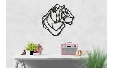 ASLAN METAL TABLO ASLAN