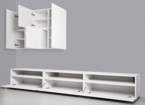DIAMOND 5 TV ÜNİTESİ 270 CM BEYAZ