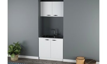 COOKER 100 CM EVYELİ MİNİ MUTFAK DOLABI