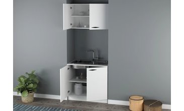COOKER 100 CM EVYELİ MİNİ MUTFAK DOLABI