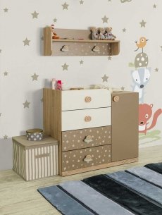 CARİNO BÜYÜYEN BEŞİKLİ BEBEK ODASI TAKIMI