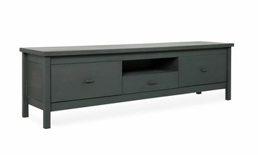 VİTO KİTAPLIKLI TV ÜNİTESİ ANTRASİT 180 CM