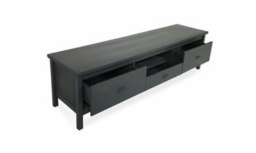 VİTO KİTAPLIKLI TV ÜNİTESİ ANTRASİT 180 CM