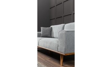 MERİNA KOLTUK TAKIMI GRİ 3+3+1