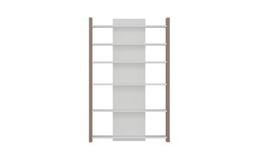 MİNAR LANCE MODERN BÜYÜK KİTAPLIK  KAMAN BEYAZ