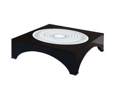 SİYAH KARE ORTA SEHPA