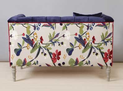 LOVESEAT İKİLİ KANEPE MAVİ AŞK