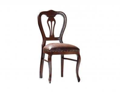 KLASİK KAHVE AHŞAP SANDALYE