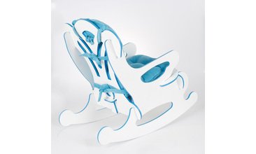 SALLANAN ÇOCUK SANDALYESİ (MİNDERLİ) MAVİ