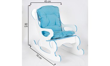 SALLANAN ÇOCUK SANDALYESİ (MİNDERLİ) MAVİ