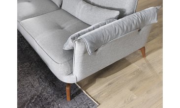 MARKÜTERİ 3LÜ KOLTUK GRİ