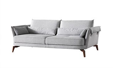 MARKÜTERİ 3LÜ KOLTUK GRİ