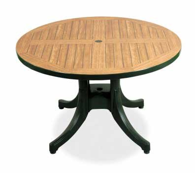 DİVA YUVARLAK MASA Ø120 ANTRASİT MOZAİK