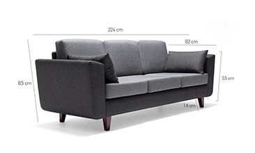 ROBİN ÜÇLÜ KOLTUK