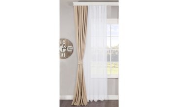 MASSARELLİ FON PERDE TOZ PEMBE 60 CM