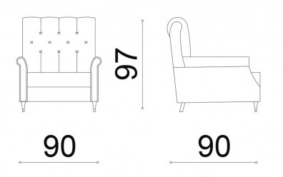ROCHE KOLTUK TAKIMI KAHVE KREM