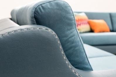 LEXUS KOLTUK TAKIMI MAVİ-TURUNCU