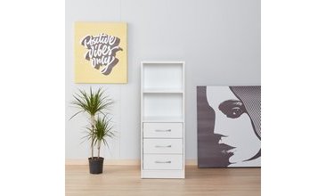 CUMBA SOLDİ KİTAPLIKLI ŞİFONYER