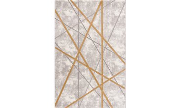 ERYÜN HALI MODERN GRİ SARI MAKİNE HALISI 33541 060 80X150