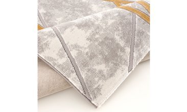 ERYÜN HALI MODERN GRİ SARI MAKİNE HALISI 33541 060 80X150