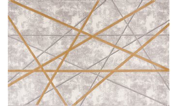 ERYÜN HALI MODERN GRİ SARI MAKİNE HALISI 33541 060 80X150