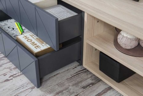BOX CONCEPT TV ÜNİTESİ MEŞE 216 CM