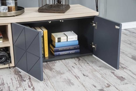 BOX CONCEPT TV ÜNİTESİ MEŞE 216 CM