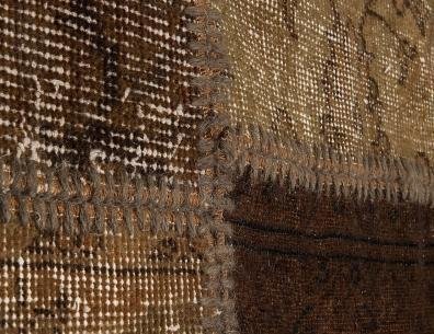 KAHVERENGİ PATCHWORK HALI