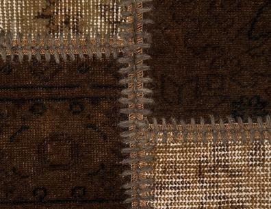KAHVERENGİ PATCHWORK HALI